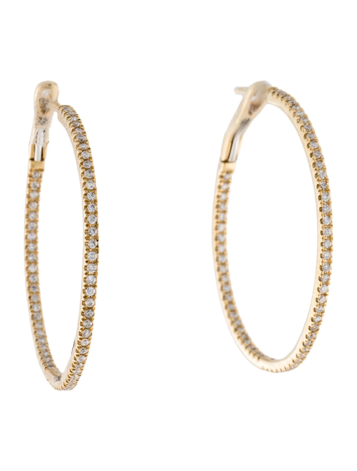 Aurelia Hoops 14K Yellow Gold