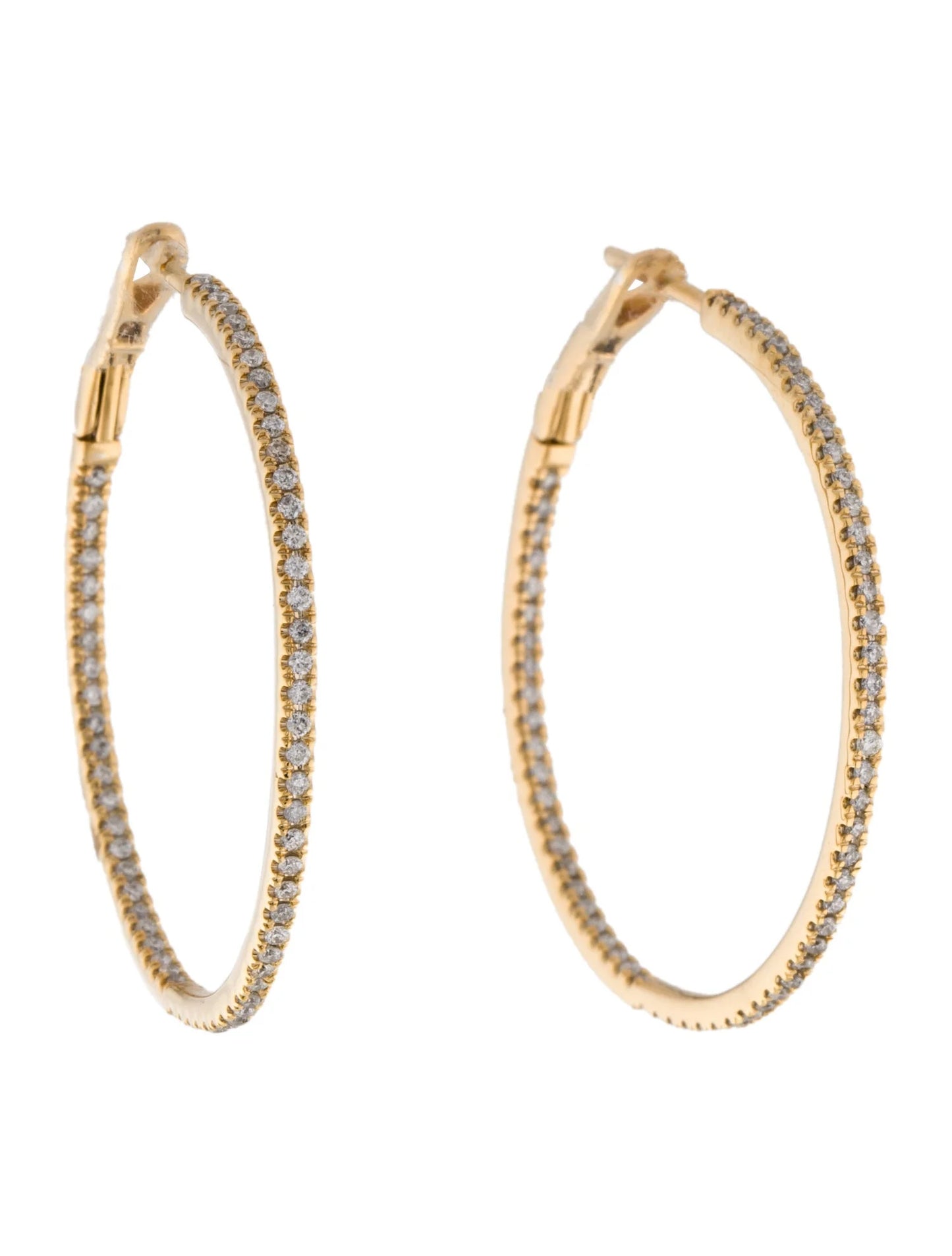 Aurelia Hoops 14K Yellow Gold