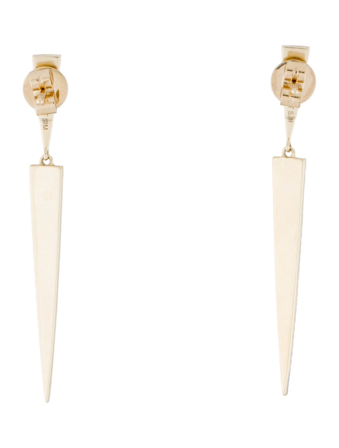 Seraphine Spear Earrings 14K Yellow Gold